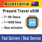Australia  New Zealand Travel Sim Card  esim    1-10gb   7-30 Days   Qr Code