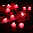 Tea Lights  Pack Of 24  Flameless Flickering Candle Lights And Decorations Fo   