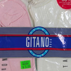 Vintage 90s Gitano Sport Socks   6 Pair Pack   Womens 9-11   Pastel   White Nos