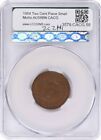 1864 Two Cent Piece Small Motto Au58bn Cacg