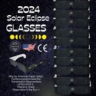 10 Pack New 2024 Solar Eclipse Glasses -us Seller- Iso   Ce Certified Safe
