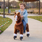 Ponycycle Ride On Horse For Ages 3-5 Kids Riding Pony Real Walking Horse Ux424