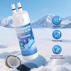 6 Pk Refrigerator Water Filter Replacement For 10295370a Whr1rxd1 Kad1rxd1