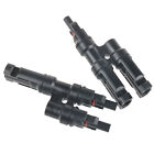 T Branch Solar Panel Cable Photovoltaic Connector Male To Female Connectors Ce