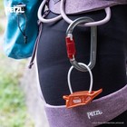 Petzl Reverso Belay Device - Red orange