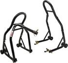 23 Sport Bike Front   Rear Spool-style Lift Stand With Triple Tree Attachment