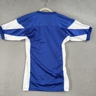 Youth Medium Blue Football Jersey V-neck Practice Mesh Wicking Venus Vkm New 