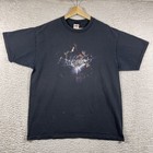 Vintage The Rolling Stones Shirt Adult Xl Black A Bigger Bang Tour Y2k Faded Usa