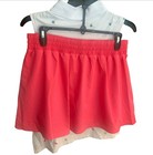 Tommy Bahama 2 Piece Set Shirt   Skort Pink White Tropical Women   s Size Large