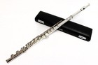Yamaha Yfl-451 Flute Silver W hardcase Used Good Condition