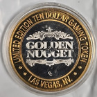  10 Casino Gaming Token Las Vegas Solid 999 Ag Silver Golden Nugget Self Ltd Ed 