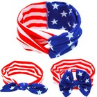 3-piece Baby Toddler Headbands Set- Elastic Flower Bow Hair Accessories For Girl