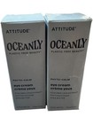 Attitude Oceanly Phyto-calm Eye Cream 0 3oz Each  2 Pack -nib Imperfect Box