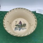 Vintage Pottery Grape Decorative Bowl Fruit Design 8 25    Dish