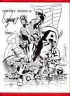 Rare  Signed Steranko  Joe Sinnott  Fantastic Fanzine  10  1969