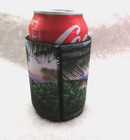 Tropical Palms Can Holder Insulator Soda Beer Cooler Koozie Hammock Beach L18b
