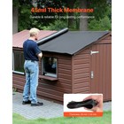 Uimoso 15 X 15 Ft Epdm Rubber Roofing Roll  45 Mil For Rvs  Roofs  And Ponds