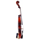 Gv100 4 4 Full-size Acoustic Violin Set With Case Bow Rosin   Strings