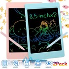 2packs 8 5  Lcd Writing Tablet Electronic Drawing Notepad Doodle Board Kids Gift