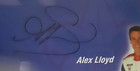 Alex Lloyd  19 Autographed Hero Card Boy Scouts Dale Coyne Racing Indycar