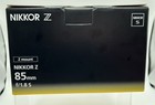 Nikon Nikkor Z 85mm F 1 8 S Lens Z Mount Brand New In Box