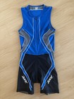 Zoot Mens Core Tri Tank Sleeveless Racesuit  Blue Gray Training   Race Day Sz Xl