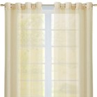 Set Of Two 84   Beige Solid Modern Window Panels