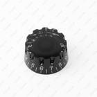 4 Pcs Black Lp Guitar Knurled Control Knobs Speed Metric Knob For Les Paul Sg