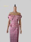 Khmer Traditional Outfit   Cambodian Clothes - 2 Piece  Khmer Shirt   Skirt