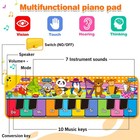 Kids Floor Piano Mat  Musical Keyboard Playmat For Kids Aged 1 2 3 