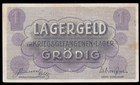 I-010323 Austria-hungary 1 Krone 1914-18  Pow Camp Grodig Aunc
