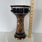 Doumbek Darbuka Copper Percussion 12  Goblet Drum Etched Engraved Instrument