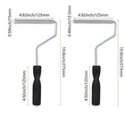 Fviexe Fiberglass Roller Tools Kit Set Of 5  Bubble Paddle Tool Fiberglass Re   