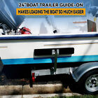2 X Boat Trailer 2  Side Guide Bunk Board Guide-on Carpeted Kit W  Hardware