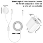 For Apple Iphone Watch Iwatch 3 In 1 Magnetic Type C Charger Fast Charging Cable