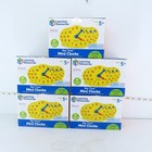  5  Learning Resources 4  Gear Clock Set Of 6 Classroom Teaching Time Tools