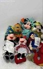 Set Of 10 Pcs Disney Multicolor Collectible Assorted Mini Bean Bag Plush Toys