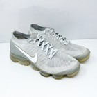 Nike Womens Air Vapormax 849557-004 Gray Running Shoes Sneakers Size 8 5
