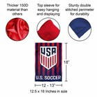 U s  Soccer 2 Sided Garden Flag Banner