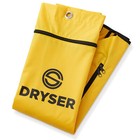 Janitorial Commercial Cleaning Cart Caddy Replacement Bag With Zipper  Yellow