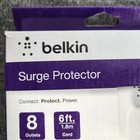 Belkin Surge Protector 8 Outlets 6ft Cord