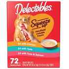 Hartz Delectables Squeeze Up Interactive Lickable Wet Cat Treat Variety Pack
