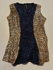 Vintage Ostwald Taffy   s Showstopper Sequin Majorette Dance Uniform Dress Medium