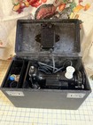 Singer 221 Featherweight Sewing Machine With Original Case And Foot Pedal