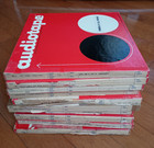 Lot Of 10 Unmarked Metal Reel-to-reel Tape Reels  10-1 2  With 1 4  Used Tape
