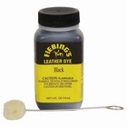 Fiebings Leather Dye Black With Applicator 4 Oz  2-pack