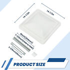 2pack 14 x14  Rv Replacement Roof Vent Cover White Camper  trailer  Vent Cover