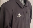 Adidas Mls Anthem Jacket Men s Size Medium Black Snap Button Up Hb8486 New