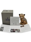 De Rosa Rinconada Baby Cheetah F448 Figurine Handmade Ceramic Gold Accents 2024