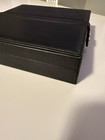 Black Faux Leather 25-compartment Jewelry Organizer Box